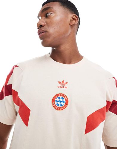 T-shirt à motif FC Bayern Originals - Blanc - Adidas Performance - Modalova