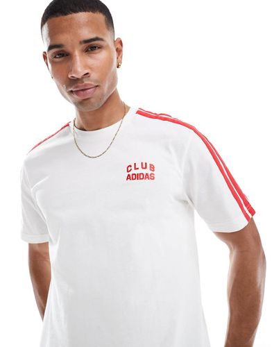 Adidas Sportswear - T-shirt avec poche imprimée - et rouge - Adidas Performance - Modalova