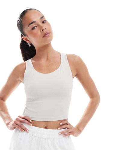 Adidas Training - All Me - Dbardeur avec brassire de sport maintien intermdiaire - Beige - Adidas Performance - Modalova