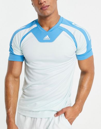 Adidas Training - T-shirt à empiècements color block - clair - Adidas Performance - Modalova