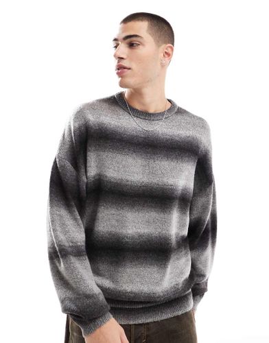 Pull oversize  rayures effet ombr - Adpt - Modalova