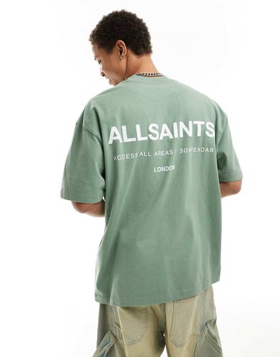 Access Underground - T-shirt oversize - cendré - Allsaints - Modalova