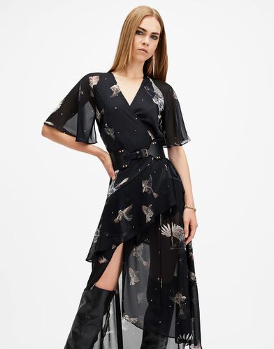 AllSaints - Alana - Robe - Noir - Allsaints - Modalova