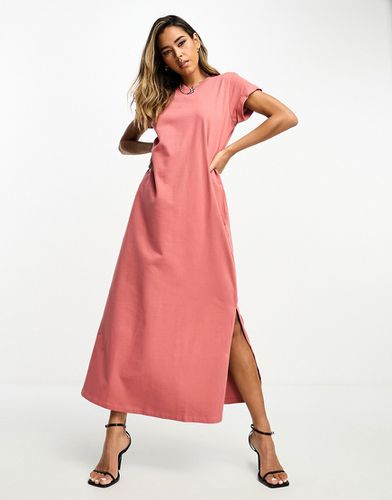 Anna - Robe t-shirt longue - Rose - Allsaints - Modalova