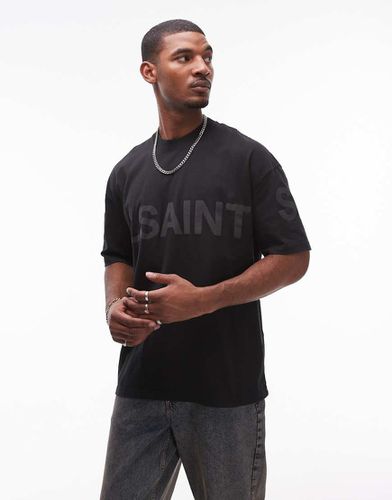 Biggy - T-shirt à logo ton sur ton - Allsaints - Modalova