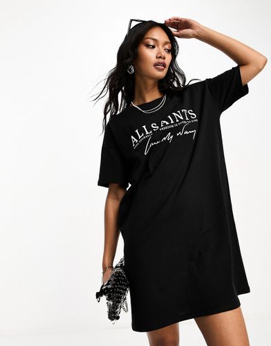 Rista - Robe t-shirt courte - Allsaints - Modalova