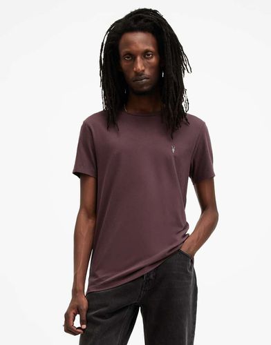 Tonic - T-shirt ras de cou à manches courtes - betterave - Allsaints - Modalova