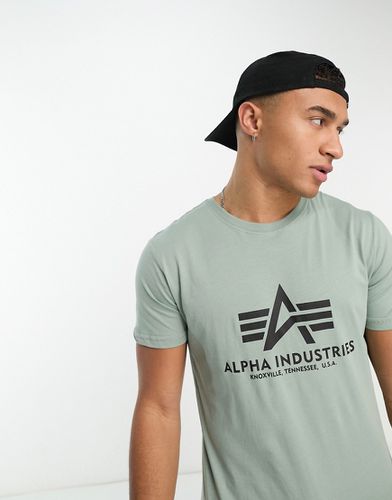 T-shirt basique à logo - clair - Alpha Industries - Modalova