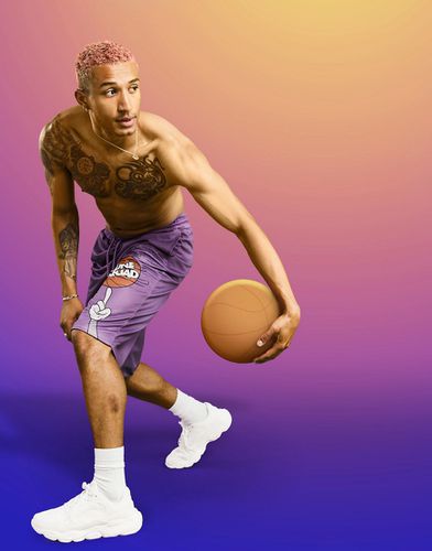ASOS DESIGN - Space Jam: Nouvelle Ère - Short de basketball d'ensemble à imprimé - Asos Design - Modalova