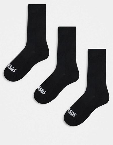 Chaussettes de running avec finition antibactérienne et soutien élastique au niveau de la voûte - Asos 4505 - Modalova