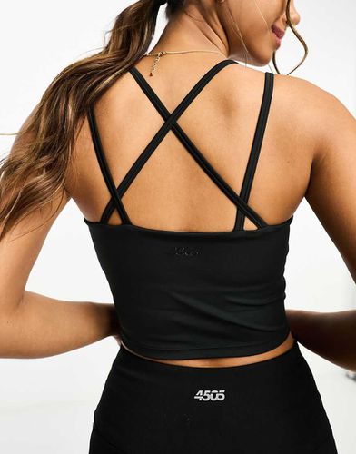 Débardeur de sport avec soutien-gorge intégré - Asos 4505 - Modalova