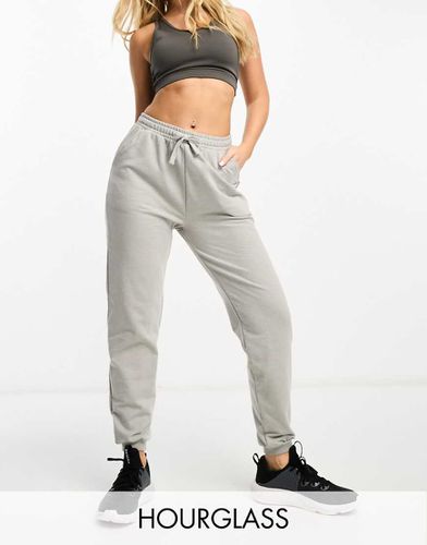 Hourglass - Jogger de sport coupe slim à logo avec envers bouclé - Asos 4505 - Modalova