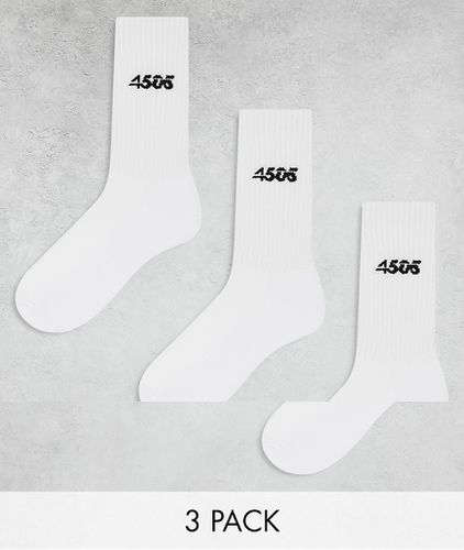Icon - Lot de 3 paires de chaussettes de sport antibactériennes - Asos 4505 - Modalova