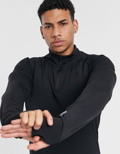 Icon - Sweat moulant à fermeture éclair 1/4 - Asos 4505 - Modalova