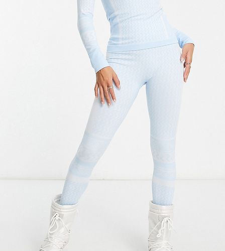 Petite - Legging de sous-vêtement pour le ski en jacquard - Asos 4505 - Modalova