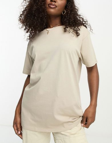 T-shirt oversize en coton à séchage rapide avec logo - Beige - Asos 4505 - Modalova