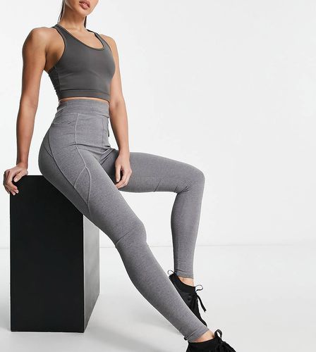 Tall - Icon - Legging de course avec liens à nouer à la taille et poche - Asos 4505 - Modalova