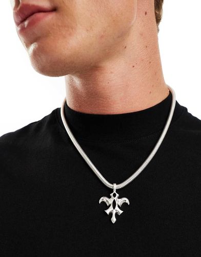 Collier chaîne à pendentif serpent - Asos Design - Modalova