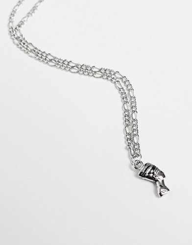 ASOS DESIGN - Collier en acier inoxydable waterproof avec pendentif Homme  de Vitruve - Doré