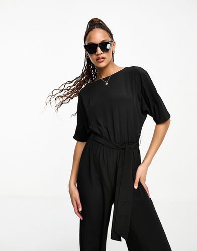 Combinaison souple à taille nouée - Asos Design - Modalova