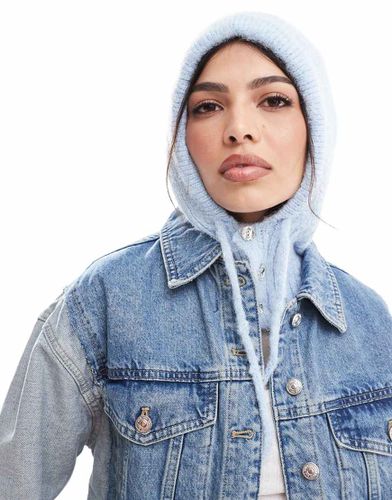 Capuche avec bouton effet cristal en forme de caur - Asos Design - Modalova