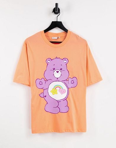 Care Bears - T-shirt oversize officiel - Corail - ASOS DESIGN - Modalova