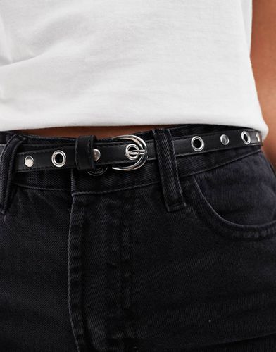 Ceinture fine taille ou hanches avec aillets - Asos Design - Modalova