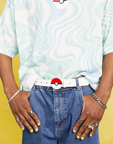 Ceinture Pokémon unisexe fine en imitation cuir - Asos Design - Modalova