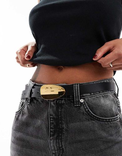 Ceinture taille et hanches pour jean avec plaque - Asos Design - Modalova