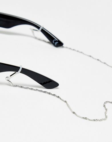 Chaîne pour lunettes de soleil en acier inoxydable résistant à l'eau style fine corde - Asos Design - Modalova
