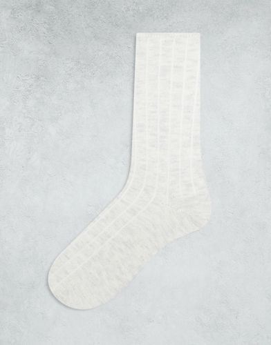 Chaussettes côtelées - clair - Asos Design - Modalova