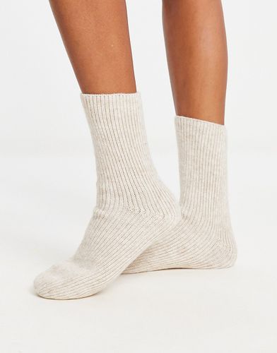 Chaussettes confort - Grège chiné - Asos Design - Modalova