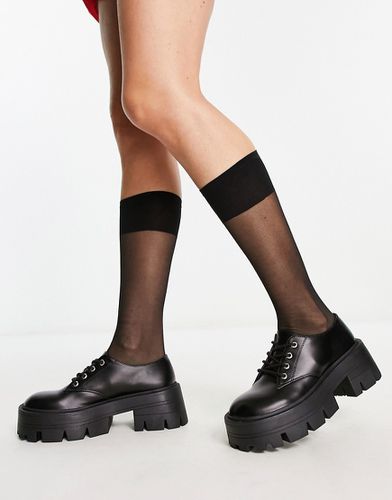 Chaussettes montantes - transparent - Asos Design - Modalova