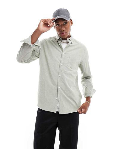 Chemise coupe classique en tissu Oxford stretch - clair - Asos Design - Modalova