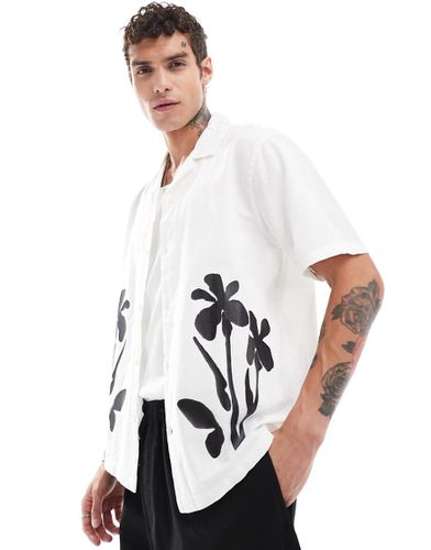 Chemise décontractée imprimée avec col à revers - Asos Design - Modalova