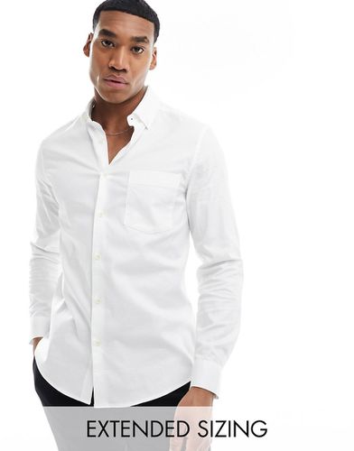 Chemise Oxford habillée coupe ajustée - Asos Design - Modalova