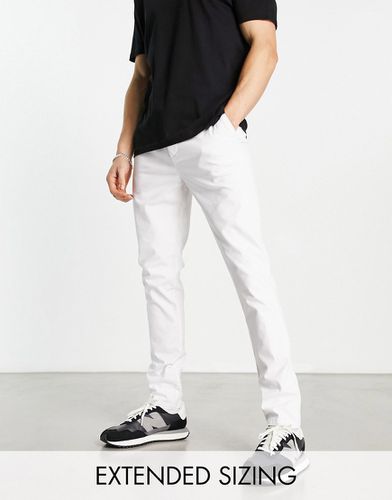 ASOS DESIGN - Chino skinny - Blanc - Asos Design - Modalova