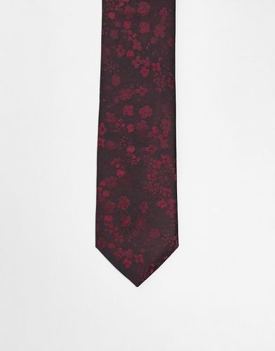 Cravate à motif fleuri grunge - Asos Design - Modalova