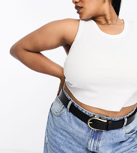 ASOS DESIGN Curve - Ceinture taille et hanches pour jean avec boucle en demi-lune - Asos Curve - Modalova