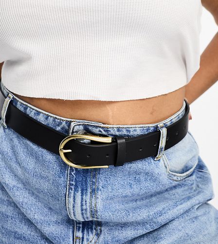 ASOS DESIGN Curve - Ceinture taille et hanches pour jean avec boucle en demi-lune - Asos Curve - Modalova