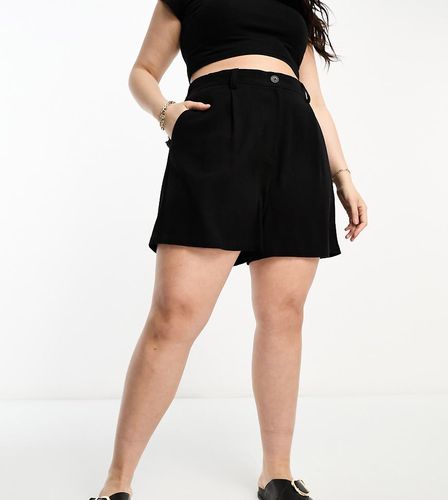 ASOS DESIGN Curve - Short dad en lin - Asos Curve - Modalova