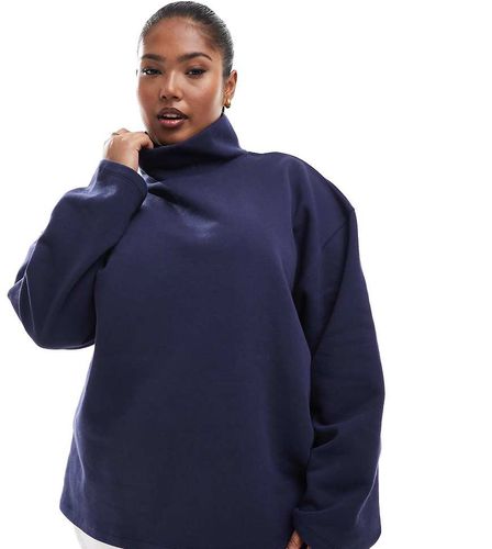 ASOS DESIGN Curve - Sweat à col cheminée - Asos Curve - Modalova