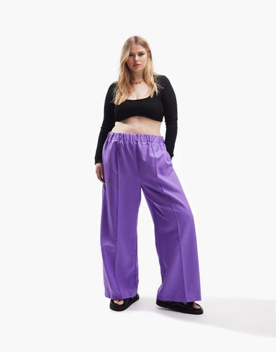 ASOS DESIGN Curve - Pantalon ajusté à taille élastique - Asos Curve - Modalova