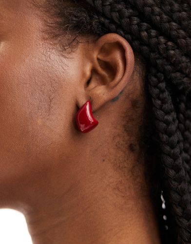 Boucles d'oreilles effet fondu - Asos Design - Modalova