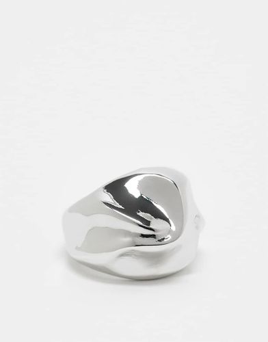 Bague chunky effet fondu - Asos Design - Modalova