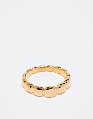 Bague bombe en acier inoxydable rsistant  l'eau - Asos Design - Modalova