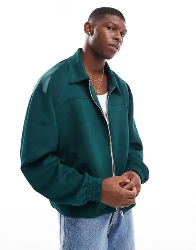 Blouson harrington oversize en néoprène - Asos Design - Modalova