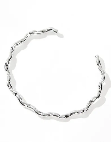 Bracelet manchette fin effet fondu - Asos Design - Modalova