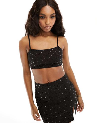 Brassière d'ensemble à strass - Asos Design - Modalova