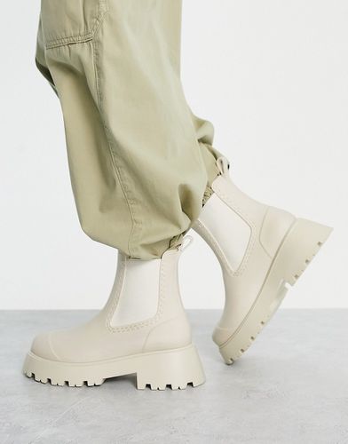 Gemini - Bottines chelsea en caoutchouc - Taupe - Asos Design - Modalova